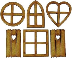 Jowxsx 6pcs wooden for sale  Delivered anywhere in UK