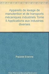 Appareils levage manutention d'occasion  Livré partout en France