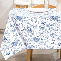 Anydesign blue floral for sale  Delivered anywhere in USA 
