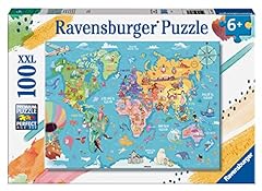 Ravensburger puzzle mappa usato  Spedito ovunque in Italia 