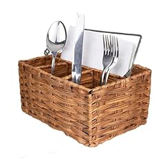 Flatware organizer wicker for sale  Delivered anywhere in USA 