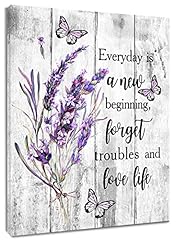 Lavender floral wall for sale  Delivered anywhere in USA 