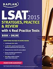 Kaplan lsat 2015 for sale  Delivered anywhere in USA 