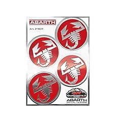 Abarth 21507 adesivi usato  Spedito ovunque in Italia 
