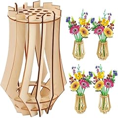 Holzvase lego blumen gebraucht kaufen  Wird an jeden Ort in Deutschland