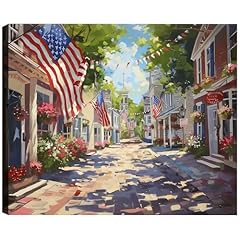Street landscape patriotic for sale  Delivered anywhere in USA 
