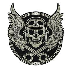Large embroidery skull for sale  Delivered anywhere in UK