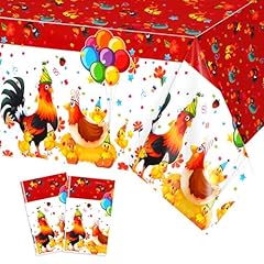 Phogary chicken tablecloth for sale  Delivered anywhere in USA 