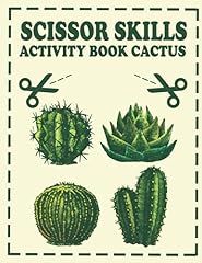 SCISSOR SKILLS ACTIVITY BOOK CACTUS: Beautiful Cactus, used for sale  Delivered anywhere in Canada