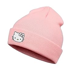 Kitty beanie embroidered for sale  Delivered anywhere in USA 