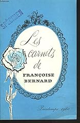 Carnets francoise bernard. d'occasion  Livré partout en France