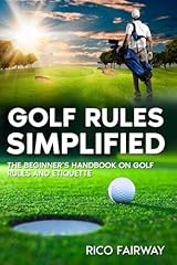 Golf rules simplified for sale  Delivered anywhere in UK