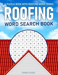 Roofing word search for sale  Delivered anywhere in UK