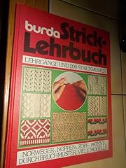 Burda strick lehrbuch d'occasion  Livré partout en Belgiqu