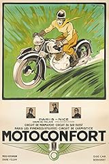 Motoconfort affiche poster d'occasion  Livré partout en France