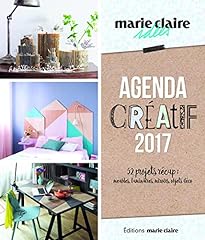 Agenda créatif 2017 d'occasion  Livré partout en France