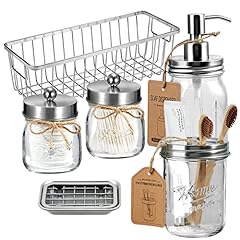 Mason jar bathroom for sale  Delivered anywhere in USA 