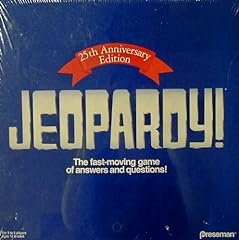 Pressman jeopardy 25th for sale  Delivered anywhere in USA 