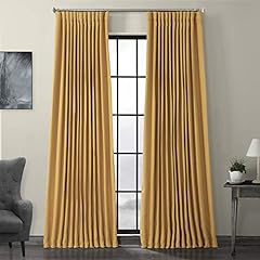 HPD Half Price Drapes Extra Wide Linen Room Darkening for sale  Delivered anywhere in USA 