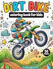 Dirt bike coloring for sale  Delivered anywhere in UK