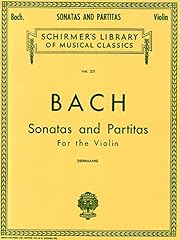 Sonatas partitas schirmer for sale  Delivered anywhere in USA 