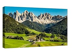Canvashop quadro montagna usato  Spedito ovunque in Italia 