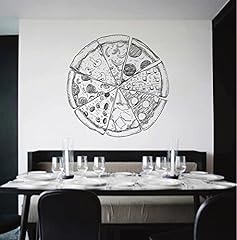 Pizza wall decal for sale  Delivered anywhere in USA 