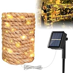 Catena luminosa solare usato  Spedito ovunque in Italia 