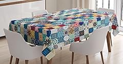 Ambesonne moroccan tablecloth for sale  Delivered anywhere in USA 