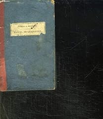 Manuel geographie. contenant d'occasion  Livré partout en France