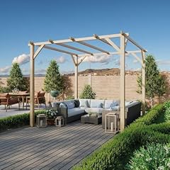 Pergola legno 3x3 usato  Spedito ovunque in Italia 