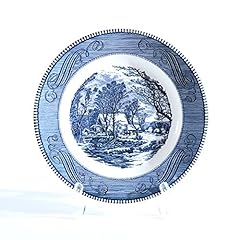 Currier & Ives - Old Grist Mill Dinner Plate - 10 inch for sale  Delivered anywhere in USA 
