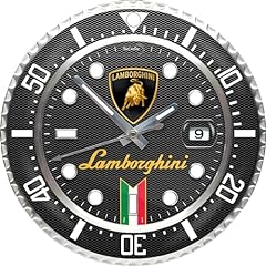 Lam.bor.ghini orologio parete usato  Spedito ovunque in Italia 