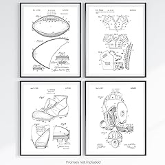 Vintage football patent for sale  Delivered anywhere in USA 