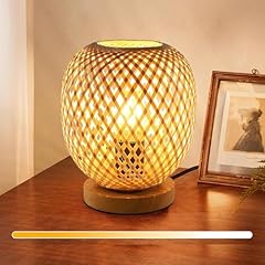 Dorlink nachttischlampe bambus gebraucht kaufen  Wird an jeden Ort in Deutschland