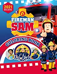 Fireman Sam Coloring Book: Fireman Sam Great Artwork for sale  Delivered anywhere in UK