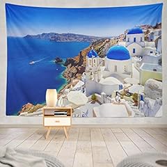 Santorini tapestry wall for sale  Delivered anywhere in USA 
