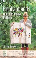 Elephant quilt pillow for sale  Delivered anywhere in UK