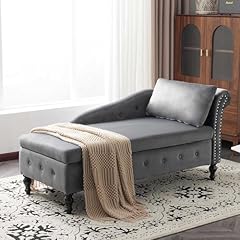 Luluwa velvet chaise for sale  Delivered anywhere in UK