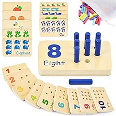 Atoylink wooden counting for sale  Delivered anywhere in USA 