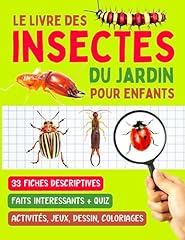 Livre insectes jardin d'occasion  Livré partout en France