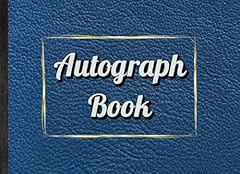 Autograph book notepad for sale  Delivered anywhere in UK