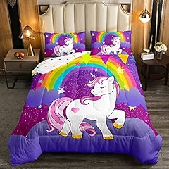 Girls unicorn comforter for sale  Delivered anywhere in USA 