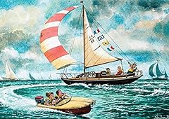 Thelwell cartoon sailing for sale  Delivered anywhere in UK