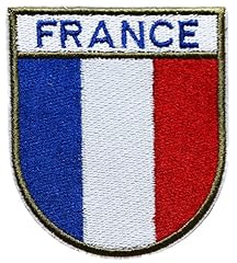 Ecusson francais drapeau d'occasion  Livré partout en France