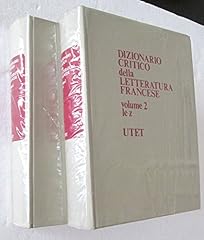 Dizionario critico della usato  Spedito ovunque in Italia 