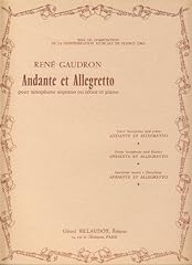 Gaudron andante allegro for sale  Delivered anywhere in USA 