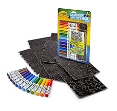 Crayola marker stencil for sale  Delivered anywhere in UK