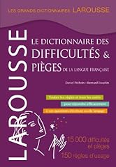 Grand dictionnaire difficulté d'occasion  Livré partout en France