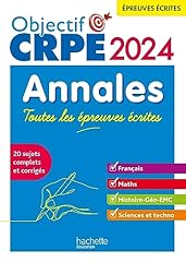 Objectif crpe 2024 d'occasion  Livré partout en France